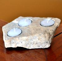 The top of the second candle holder