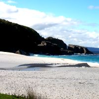 The other end of the beach