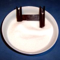 Sugar and measure for priming bottles